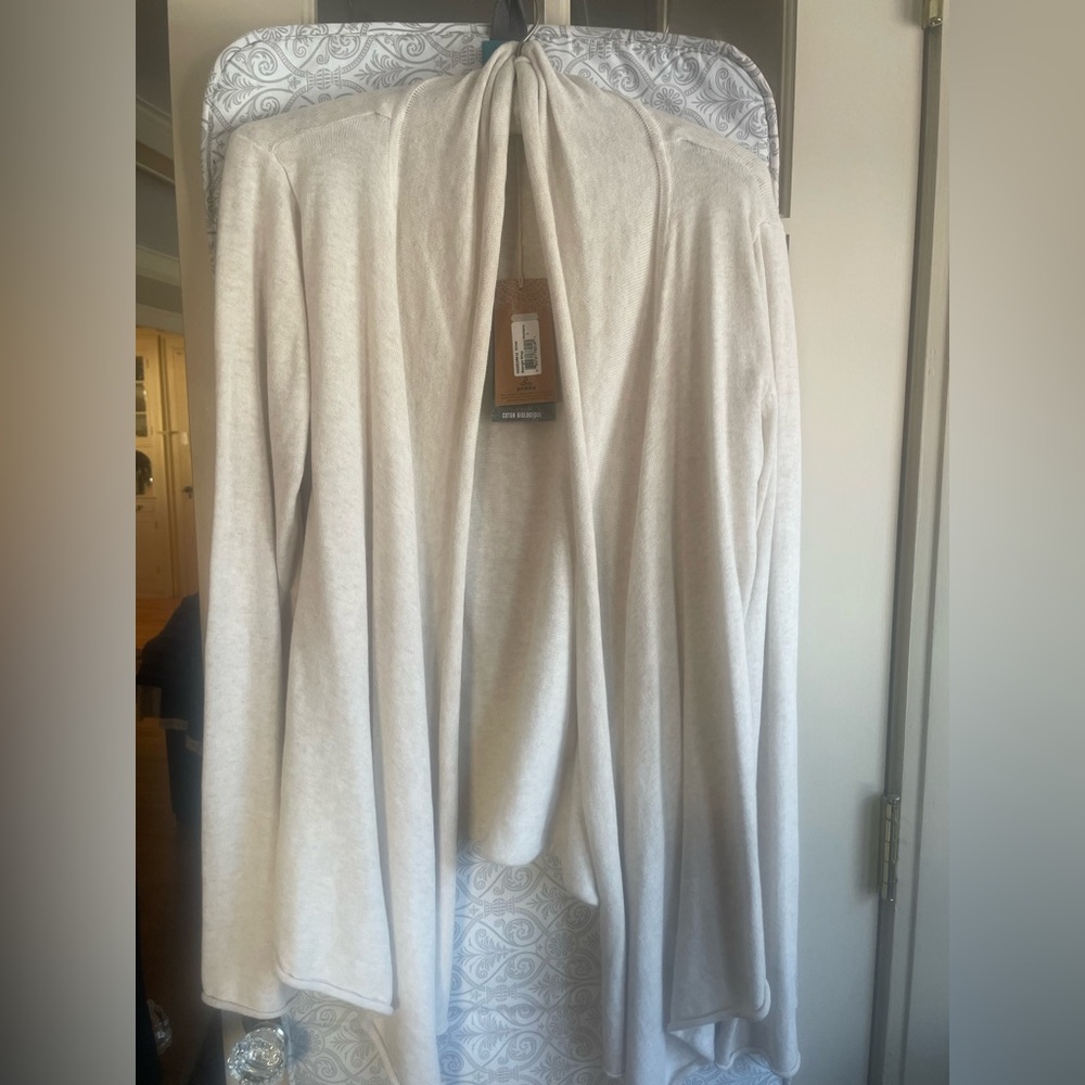 Prana Cream Knit Sweater